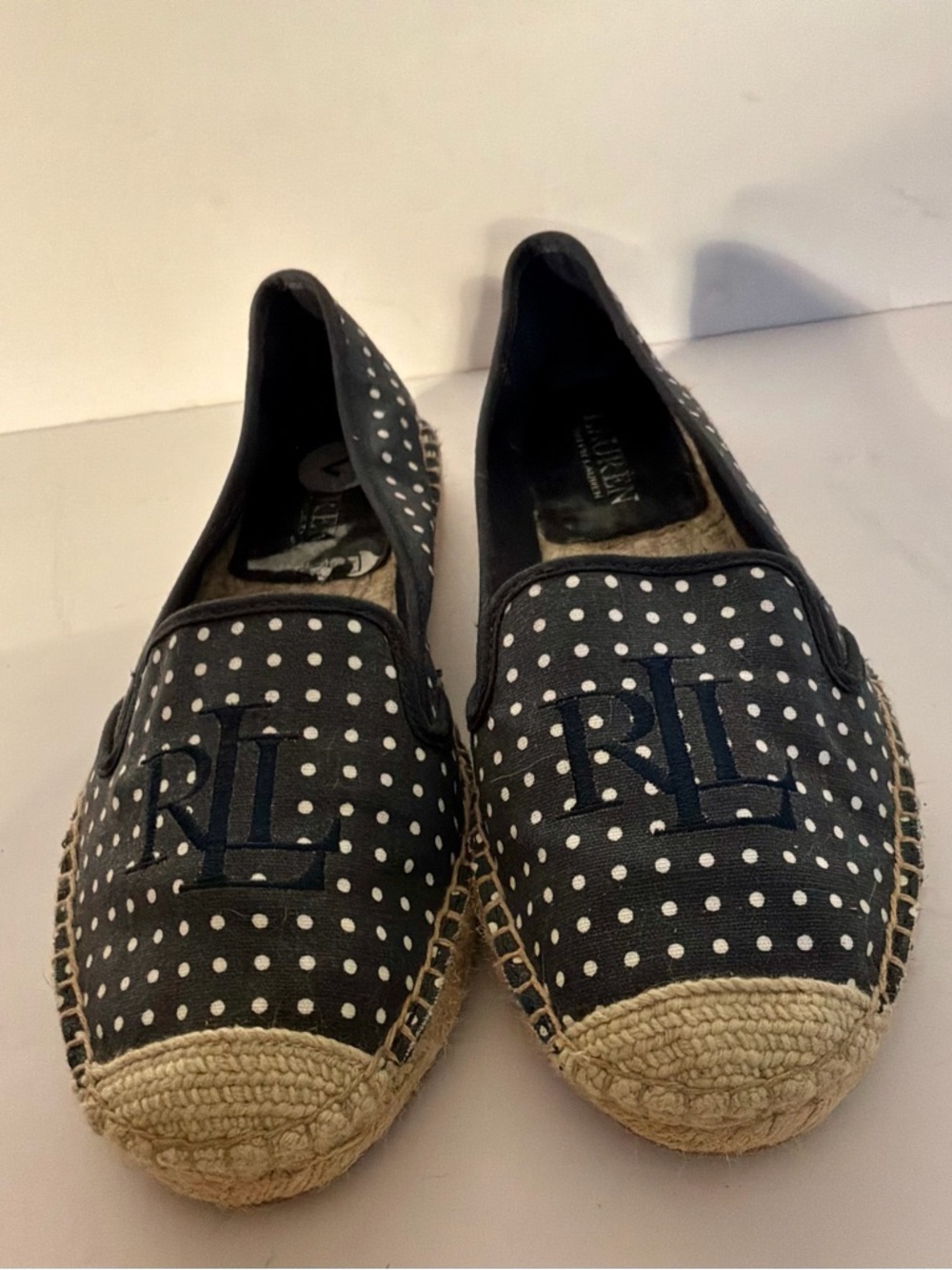 RALPH LAUREN…..Espadrille Slip-Ons